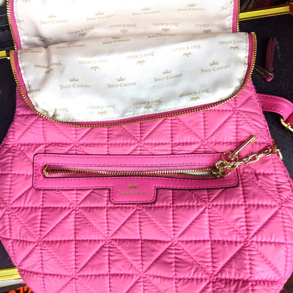 Juicy couture mini back pack hybrid purse